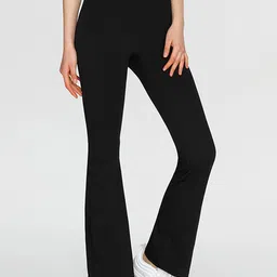 LULU & SKY Women High-Rise Bootcut Track Pants-picture-23