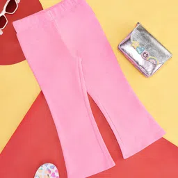 Pantaloons Junior Girls Mid-Rise Cotton Track Pants-picture-43