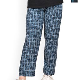 BAESD Girls Pack of 2 Checked Mid-Rise Dry-Fit Track Pants-picture-35
