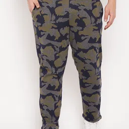AUSTIVO Men Plus Size Printed Cotton Track Pant-picture-36