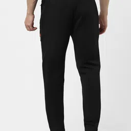 Jack & Jones Men Black Solid Lounge Pants image 5