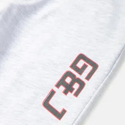 Gini and Jony Boys White Solid Cotton Track Pants image 3