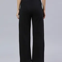 MomToBe Women High-Rise Cotton Straight-Fit Maternity Track Pants image 4