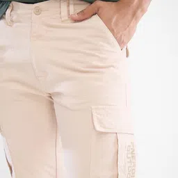 SPYKAR Mid-Rise Cargo Trousers image 2