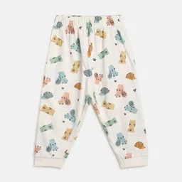 MINI KLUB Boys Pack Of 3 Printed Pure Cotton Track Pants image 5
