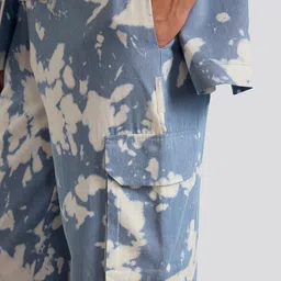 Muvazo Men Abstract Printed Cotton Track Pants image 5