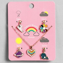 EL REGALO Set Of 5 Pendants With Chain-picture-35