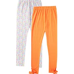Cub McPaws Girls Pack of 2 Ankle Length Leggings-image-62