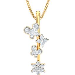 KUBERBOX 18KT Gold Diamond-Studded Pendant - 0.86 gm-picture-13