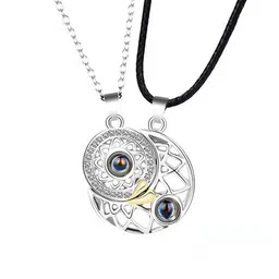 Yellow Chimes Silver-Plated Stone-Studded Pendant image 3