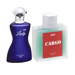 CFS Lady & Cargo Blue Set Of 2 Long Lasting Eau De Parfum - 100ml Each image 1