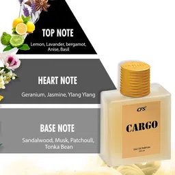 CFS Set Of 2 Cargo Khaki Eau De Perfume & Lady Long Lasting Perfume - 100ml Each image 2