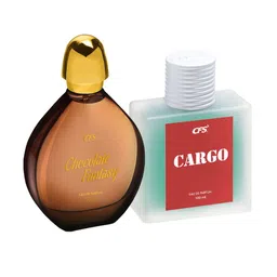 CFS Chocolate Fantasy & Cargo Blue Set Of 2 Long Lasting Eau De Parfum - 100ml Each-image-76