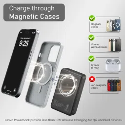 portronics Black 15W Wireless Charging image 3