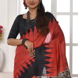 Mitera Tussar Silk Saree image 2