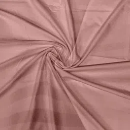 LABHAM Peach Striped Cotton 210 TC King Bedsheet with 2 Pillow Covers image 4