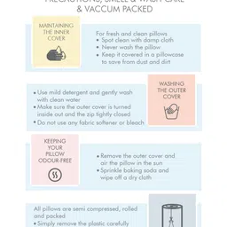 The White Willow White Cervical Contour Cooling Gel Memory Foam Bed Pillow image 2