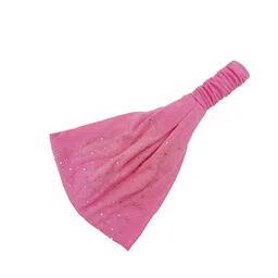 EL REGALO Women Pink & Silver-Toned Embellished Hairband-image-23