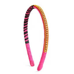 AKSHARA Girls Pink Embellished Hairband-picture-55