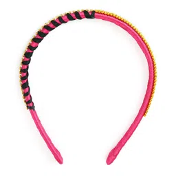 AKSHARA Girls Pink Embellished Hairband image 2