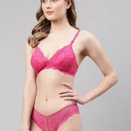 In-Curve Self-Design Mid-Rise Bra & Panty Lingerie Set image 5
