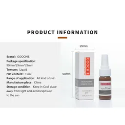 GOOCHIE Permanent Makeup Micro-Pigment Lip Tint 15 ml - Coral Pink 337 image 4