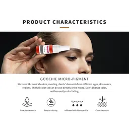 GOOCHIE Permanent Makeup Micro-Pigment Lip Tint 15 ml - Coral Pink 337 image 3