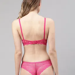In-Curve Self-Design Mid-Rise Bra & Panty Lingerie Set image 3
