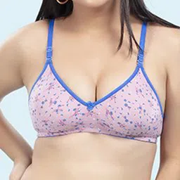 BOLD & BAE Women Everyday Floral Printed Full Coverage CottonBra image 2
