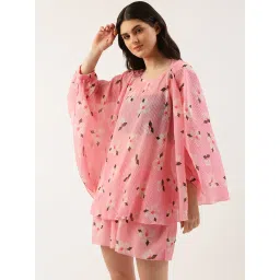 Clt.s Women Pink Co-Ord (Set of 2) image 2