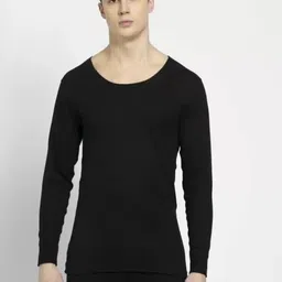 jockey Men's Cotton Thermal Set (Black) image 3