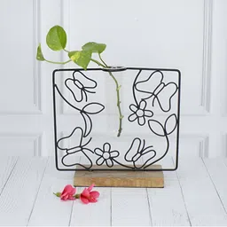 Maison Modern Black Test Tube Bud Vase-image-36