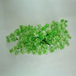 AMFLIX Green & White Bonsai Artificial Plant With Pot image 4