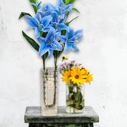 ARTSY Blue Lily Artificial Flower image 2