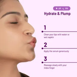 biocule HA + Vitamin C + Vitamin E + Rosehip + Avocado  Plump Lip Serum -10ml image 5