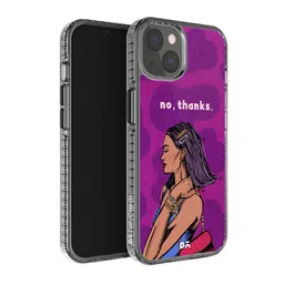 DailyObjects No Thanks Printed Stride 2.0 iPhone 14 Plus Case Cover-picture-13