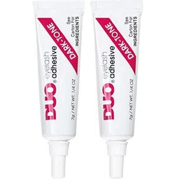 knyuc mart Eye-Lash Glue False Eyelash Adhesive Glue Eyelashes Extension Glue Waterproof Dark Tone Blends with Black and Brown False Lashes (1 PCS) image 1