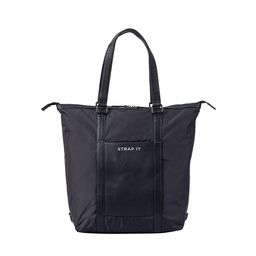 STRAP IT Unisex Charcoal & White Backpack with Shoe Pocket-picture-4
