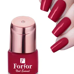 FORFOR Set of 4 Perfect Stay Rose Gold Glossy Long-Lasting Nail Polishes - 6ml each image 5