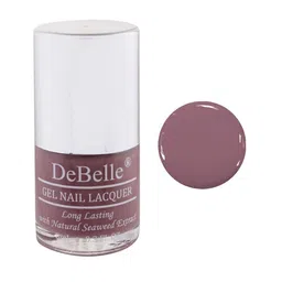 DeBelle Set of 2 Fleur De Pearl Gel Nail Polish - Viola Dew & Majestique Mauve - 8 ml Each image 2