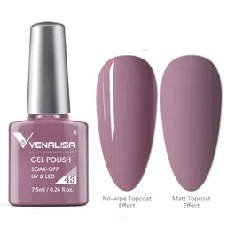 VENALISA Soak-Off UV LED Long-Wearing Gel Nail Polish - Shade 43 image 5