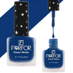 FORFOR Power Matte Set Of 12 HD Colors Long Lasting Non Toxic Nail Polishes - Combo no. 9 image 4