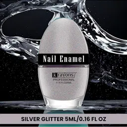 krayons Professional Set Of 6 High Shine Quick Dry Glossy Nail Paints - 5ml Each image 2