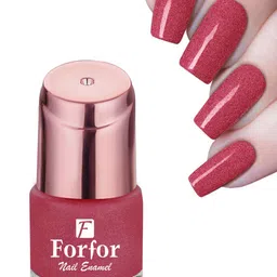 FORFOR Set of 4 Perfect Stay Rose Gold Glossy Long-Lasting Nail Polishes - 6ml each image 5