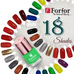 FORFOR Set Of 4 Perfect Stay Rose Gold Glossy Nail Polish 6ml Each image 4