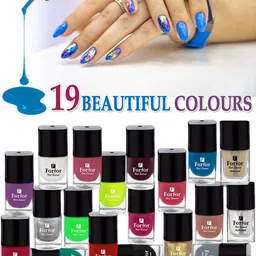 FORFOR Perfect Stay 4 Pcs Long Lasting Nail Polishes & 1 Wipe Box-5mlEach-101- 102-103-106 image 4