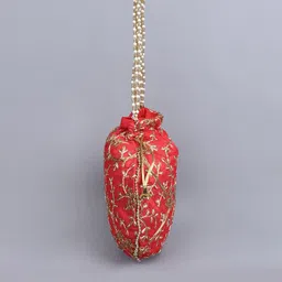 LIKAA Bridal Embroidered Anguri Matka Potli image 3