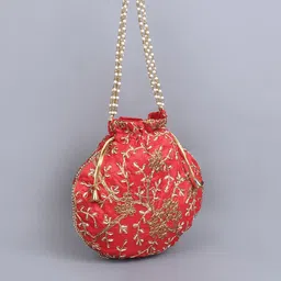 LIKAA Bridal Embroidered Anguri Matka Potli image 4