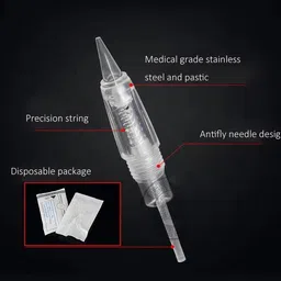 bella faccia Charmer Princesses Permanent Makeup Machine Tattoo Cartridge 5R Needle for Tattoo Machine, Eyebrows, Lips, Body Tattoo Microblading Cartridges image 4