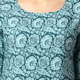 7threads KALINI Women Pack Of 2 Printed Summer Sheers Crepe Kurta image 5